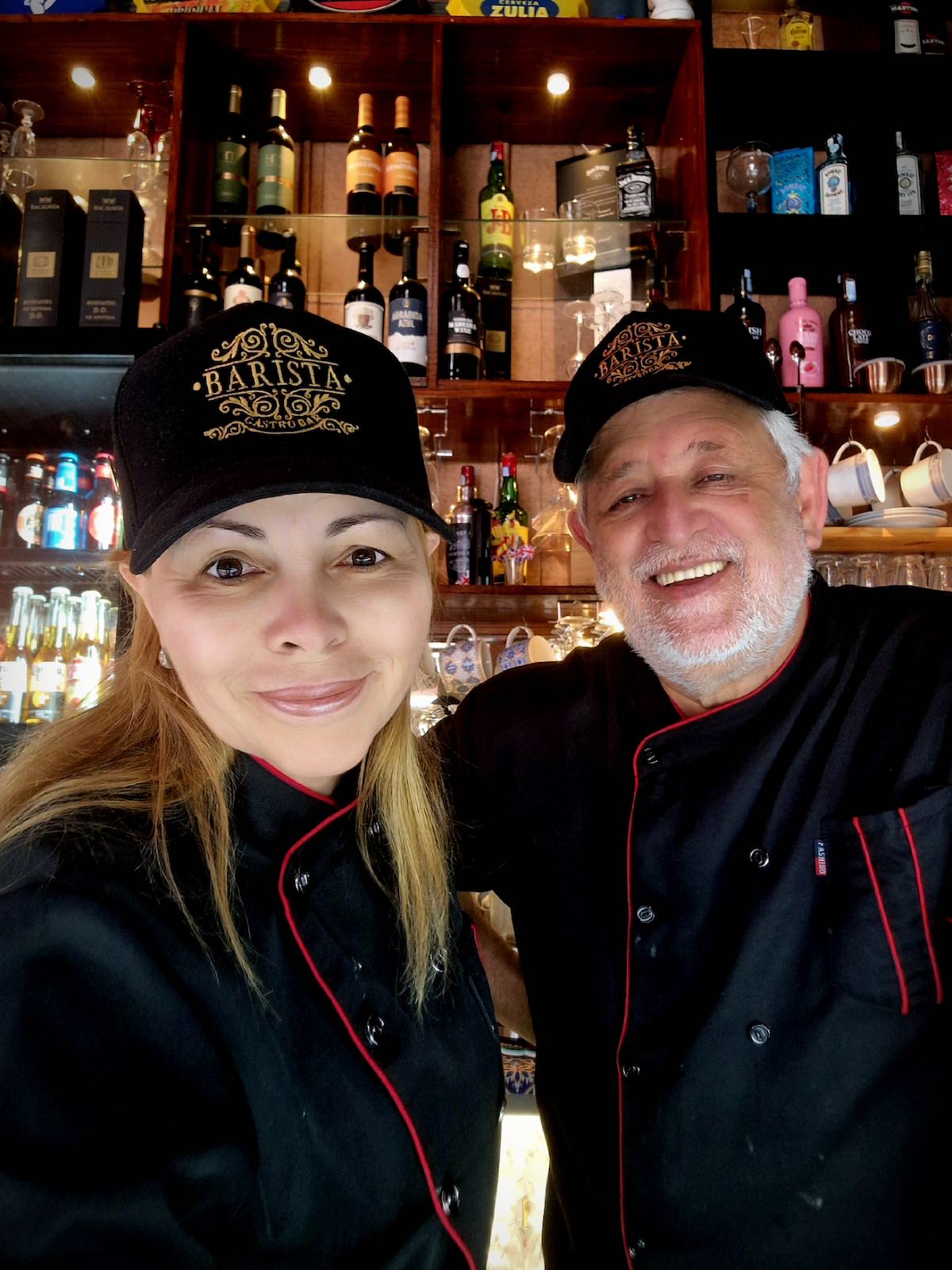 A equipa do Barista Gastrobar Venezuela