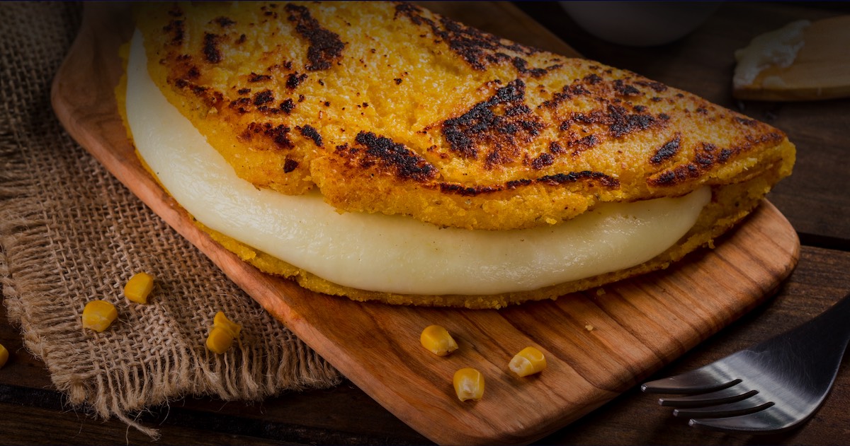 Cachapas autênticas venezuelanas